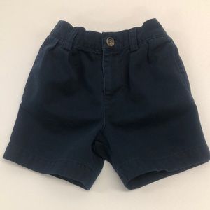 Baby Polo by Ralph Lauren Classic Chino Navy Shorts Size 24 Months